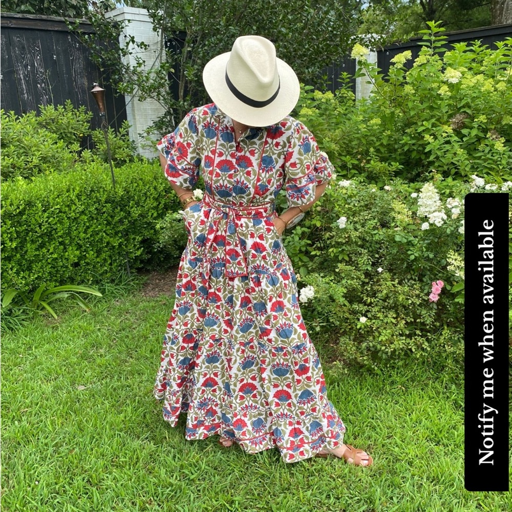 Sue Sartor Paloma Flounce Dress